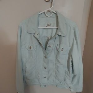 SALE! J Jill Powder Blue Jacket, Size XL